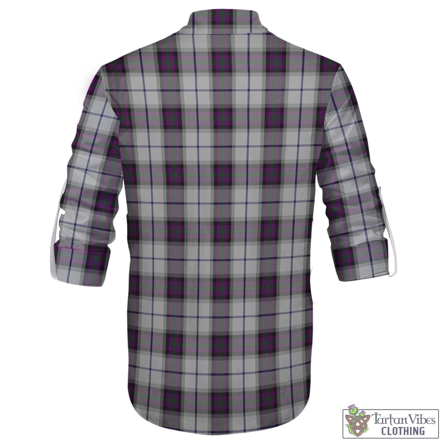 Alexander of Menstry Dress Tartan Men's Scottish Traditional Jacobite Ghillie Kilt Shirt
