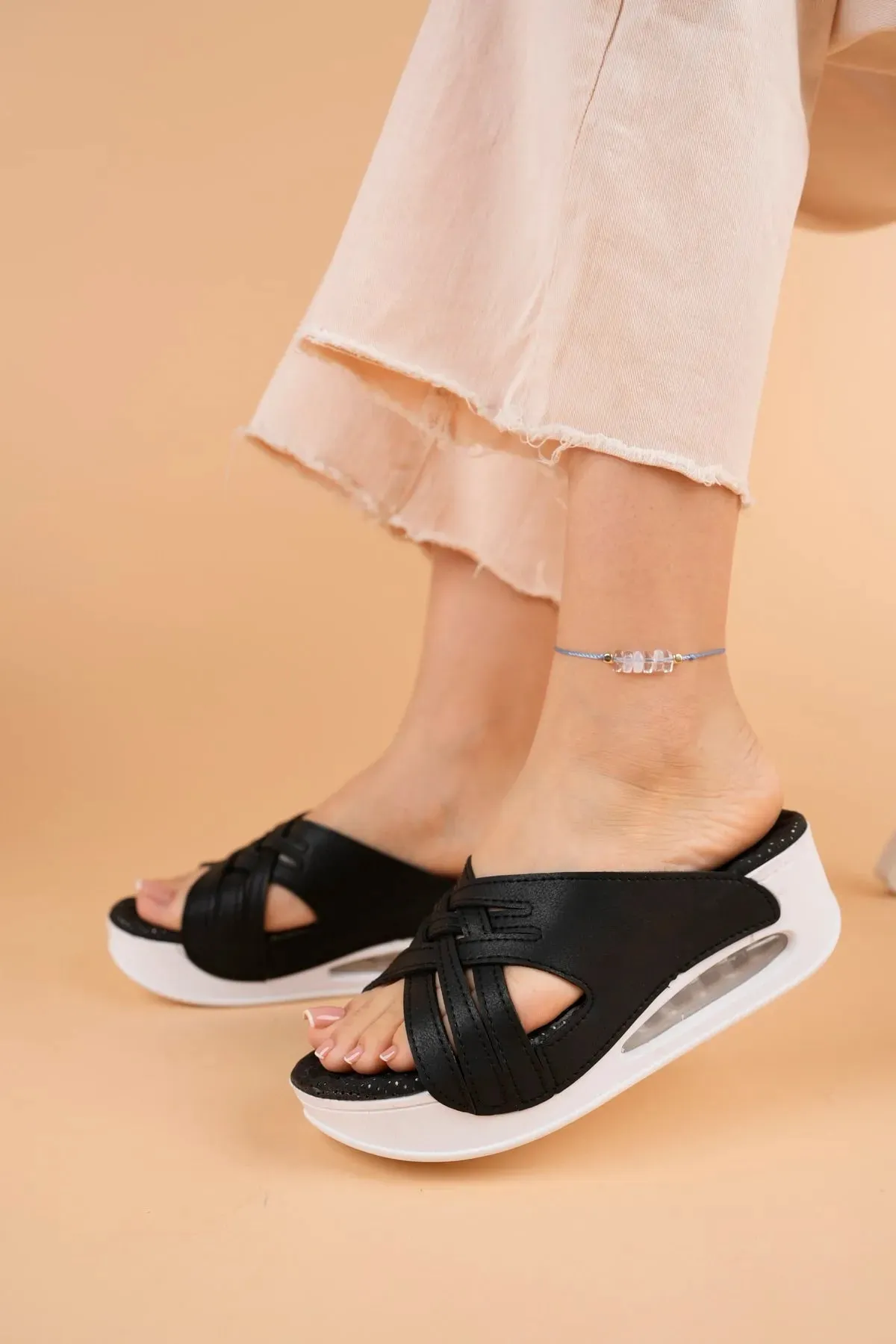 Anatomical Orthopedic Comfortable Sole Heel Medical Sabo Daily Women's Slippers
