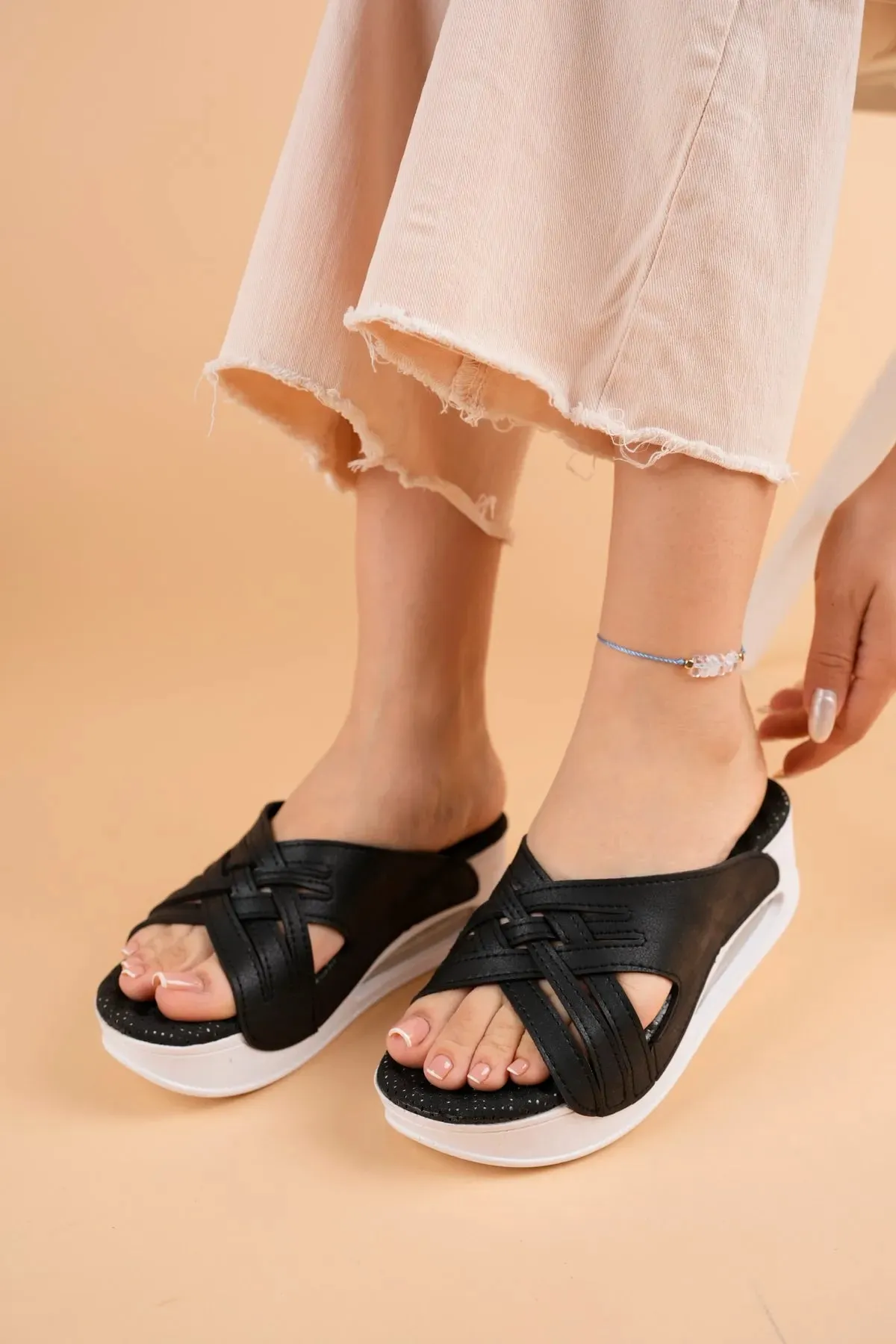 Anatomical Orthopedic Comfortable Sole Heel Medical Sabo Daily Women's Slippers