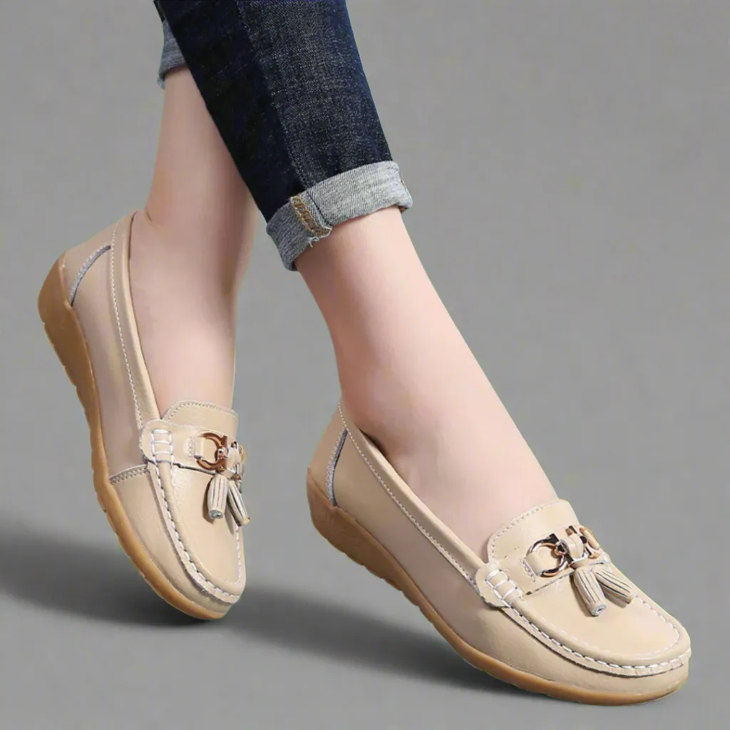 Answina | Premium Leather Orthopedic Half Shoes