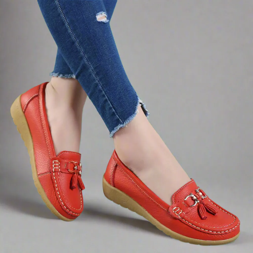 Answina | Premium Leather Orthopedic Half Shoes