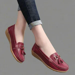 Answina | Premium Leather Orthopedic Half Shoes
