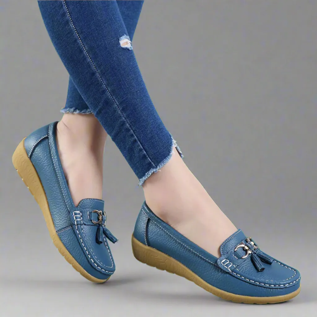 Answina | Premium Leather Orthopedic Half Shoes