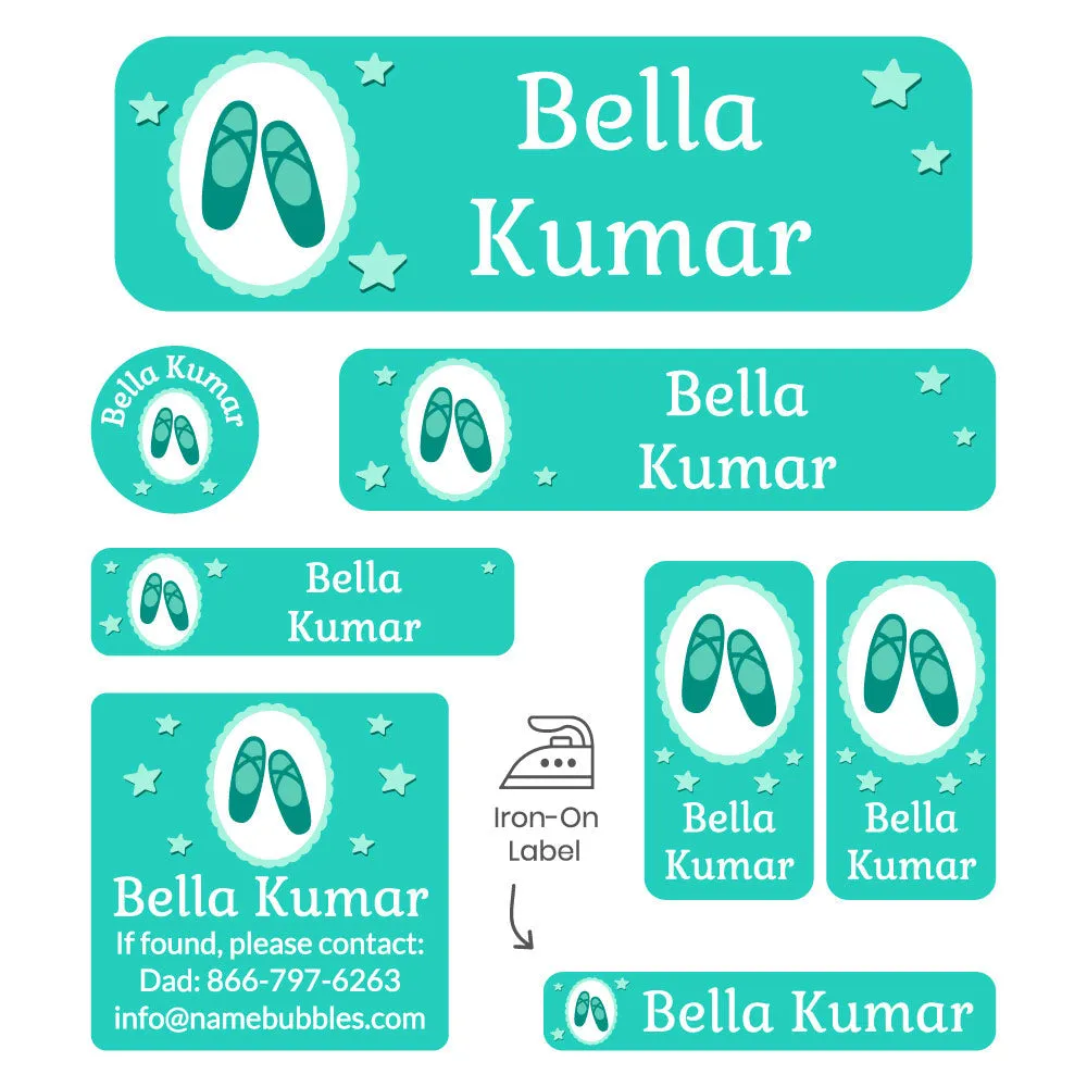 Ballet Sleepaway Camp Labels Pack