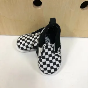 Black   White Checkered Crib