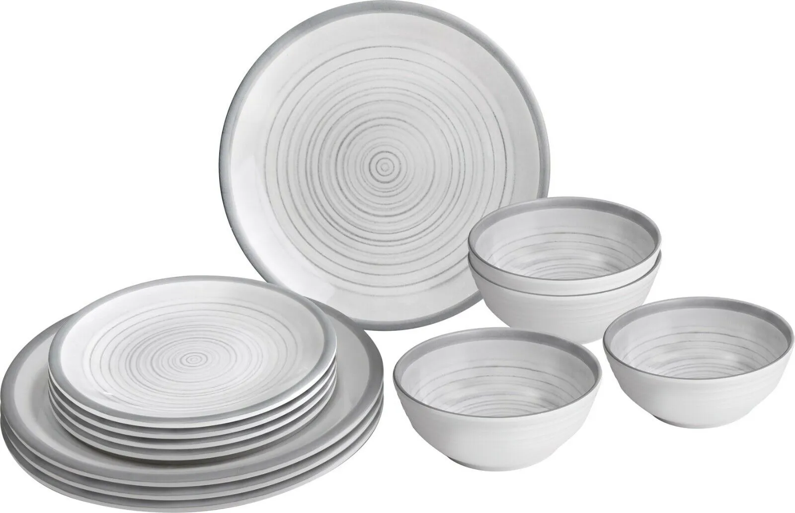 Brunner Bellagio Midday 12 Piece Melamine Dinner set