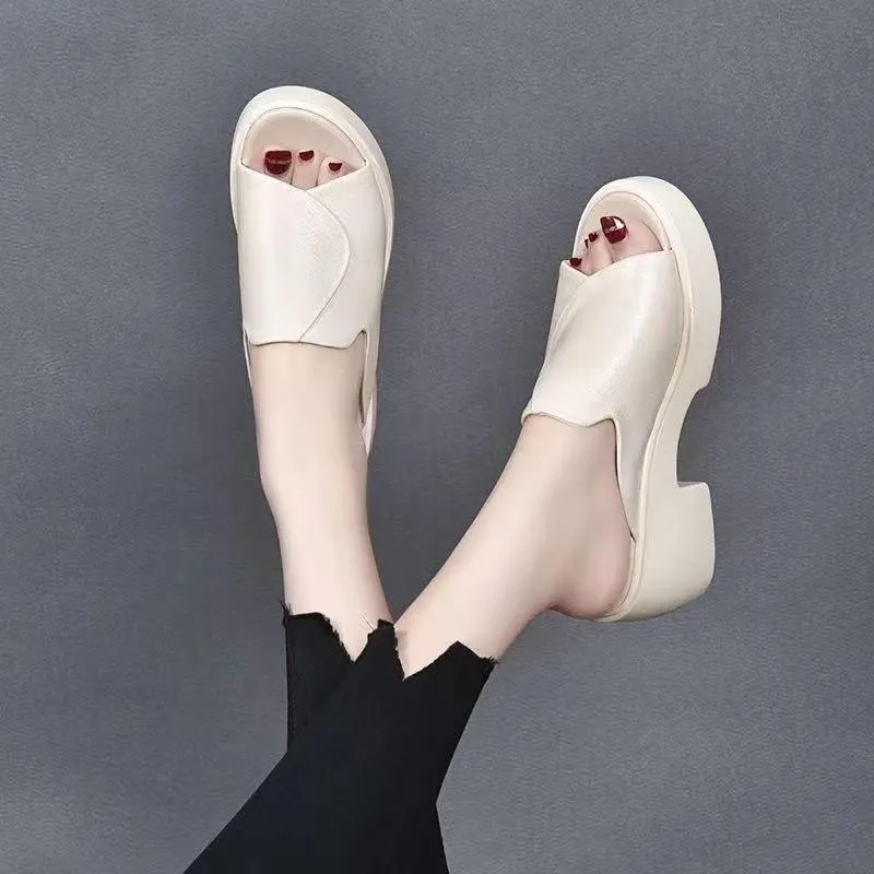 Comfort Leather Orthopedic Slippers