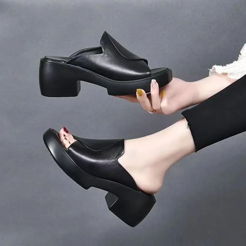 Comfort Leather Orthopedic Slippers