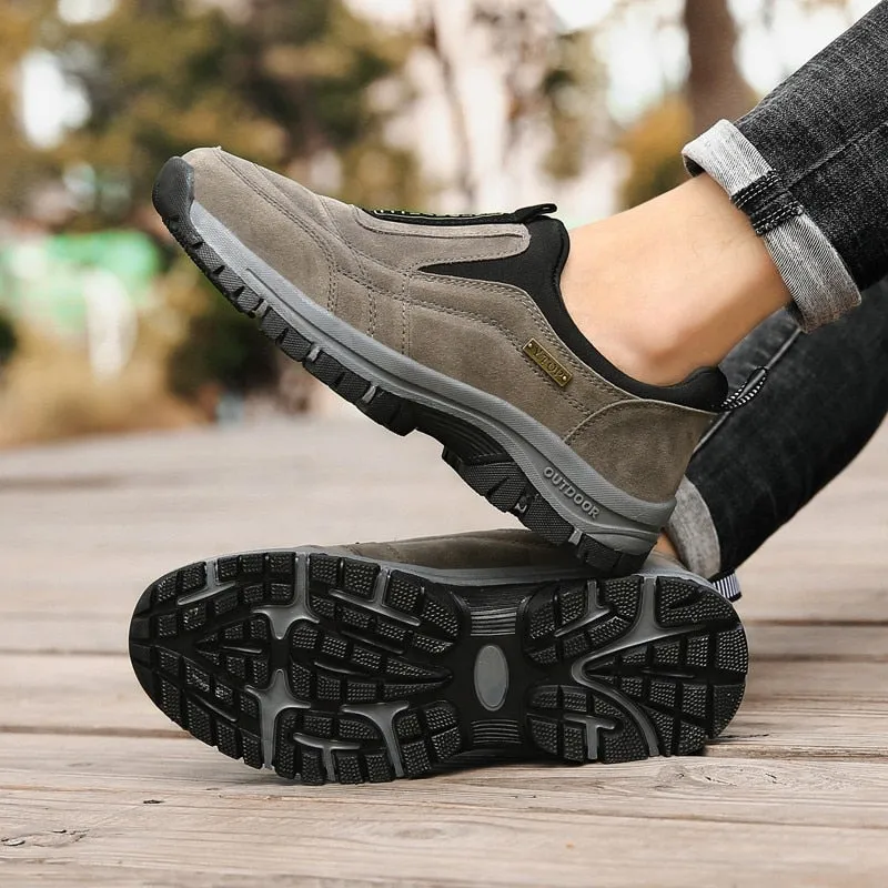 Cuzcare Men Fashionable Orthopedic Shoes Rubber Casual Winter Boots