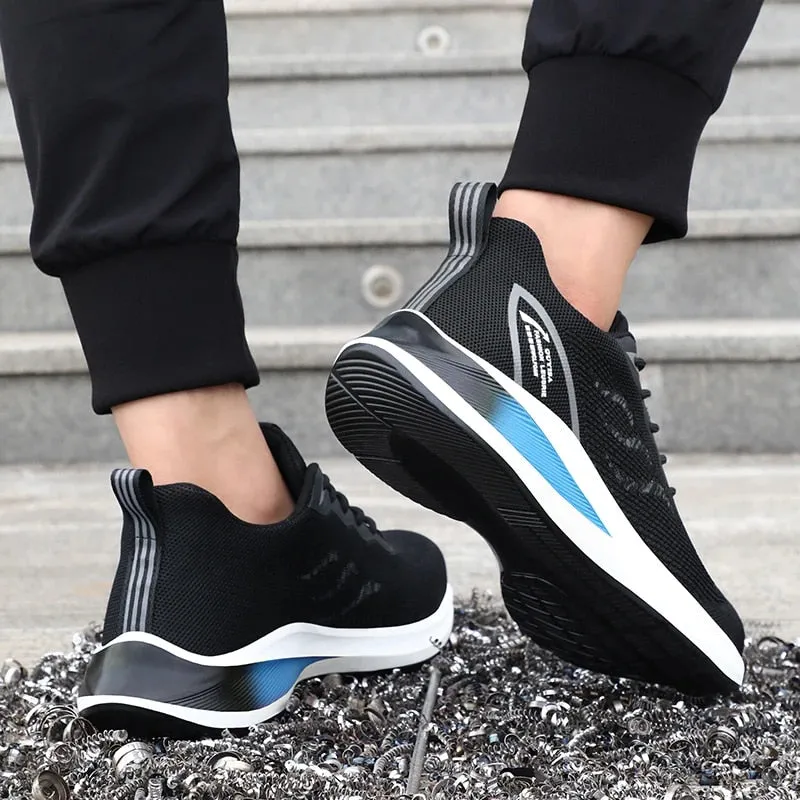 Cuzcare Orthopedic Breathable Shoes For Men Arch Support Anti-Smash Anti-Puncture