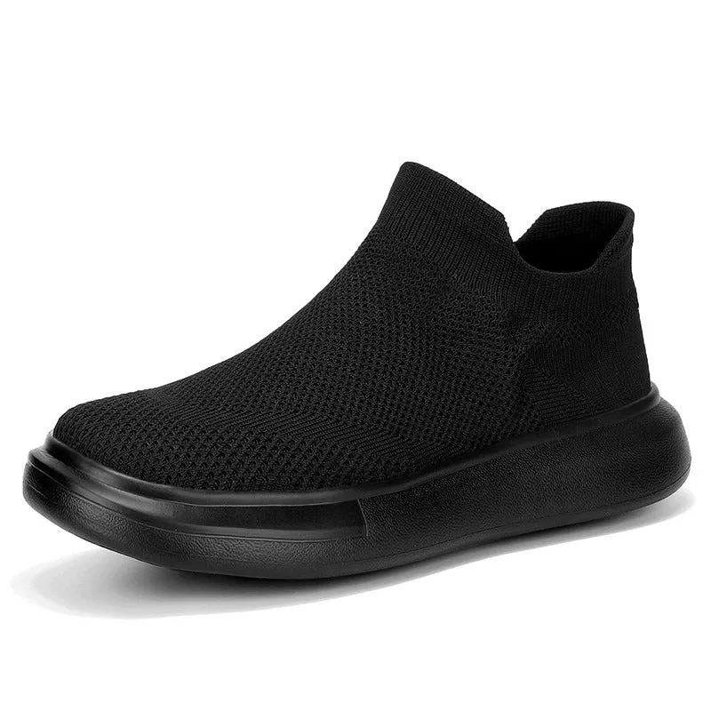 Cuzcare Orthopedic Men Shoes Breathable Arch Support Fashionable Sock Shoes
