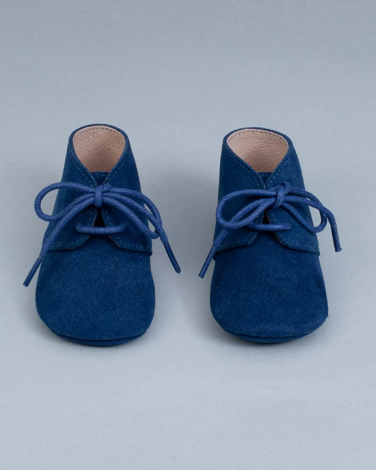 Daniel Twilight Suede Baby Boy Crib Shoe