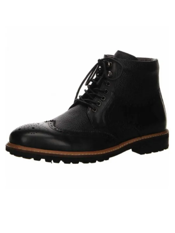 Digel Black Lace up Boots