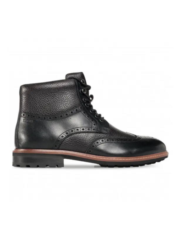Digel Black Lace up Boots