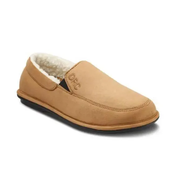 Dr. Comfort Relax  Medical Grade Mens Slipper. Camel