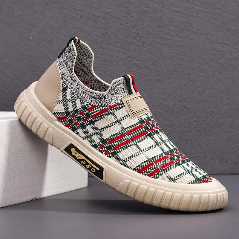 Fashion orthopedic breathable cloth shoes