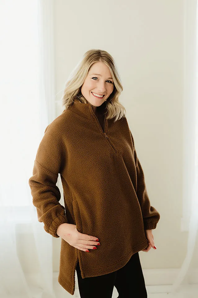 Fleece Sherpa Half Zip