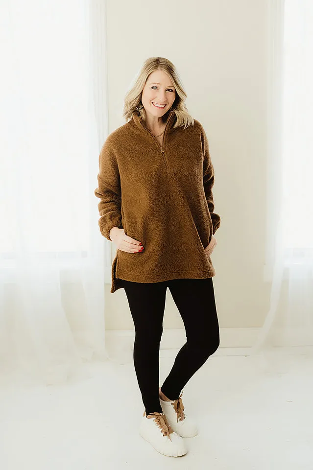 Fleece Sherpa Half Zip