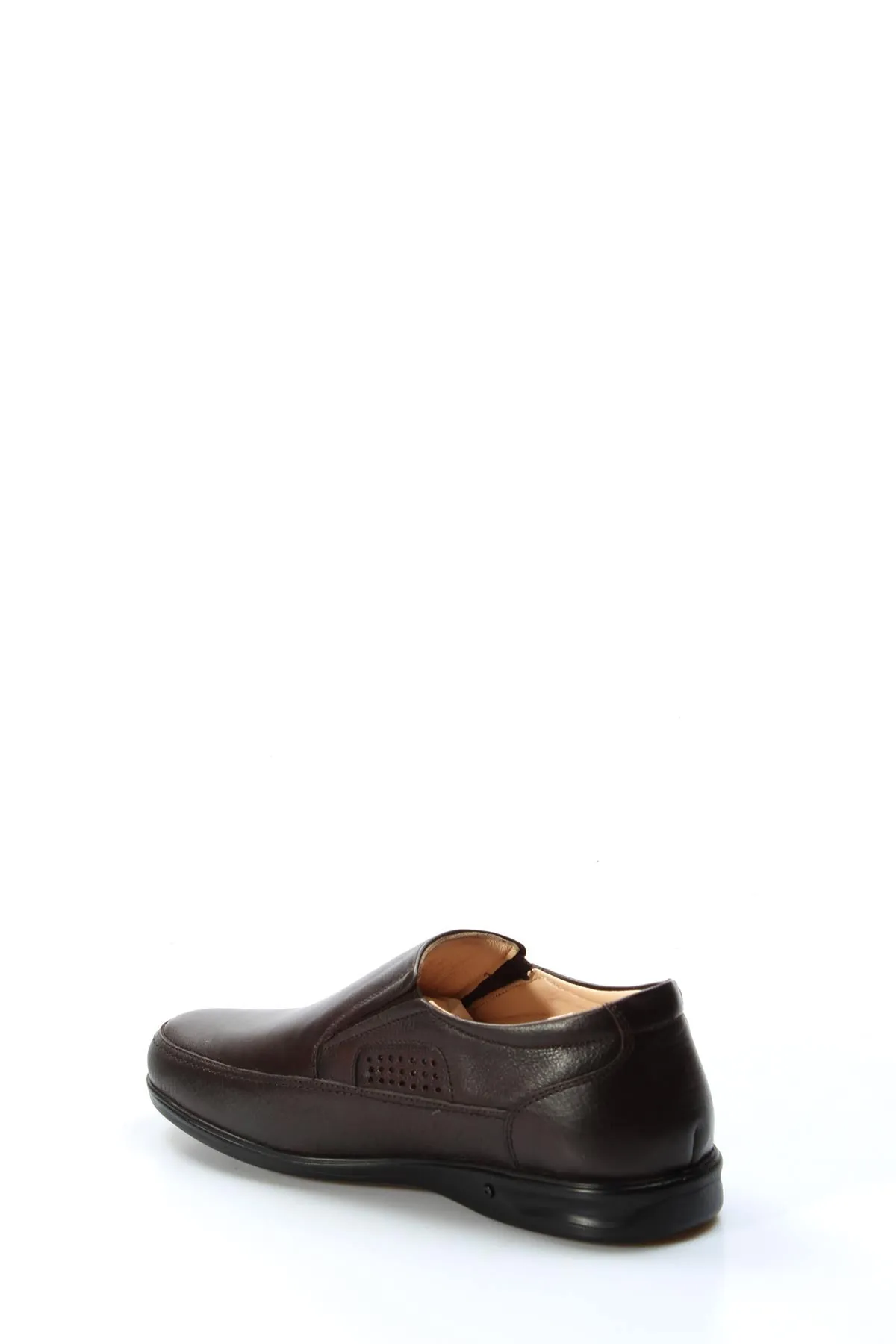 FST Genuine Leather Orthopedic Men's Casual Shoes 662MA04 Brown - Aachen