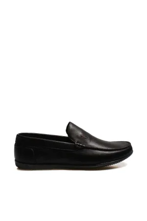 FST Genuine Leather Orthopedic Men's Casual Shoes 815MA1502 Black - Brighton