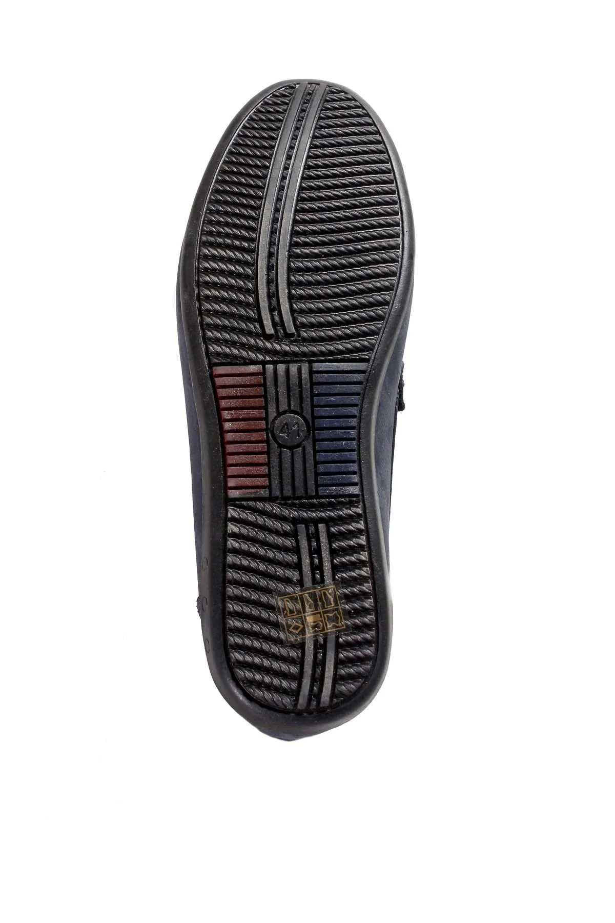 FST Genuine Leather Orthopedic Men's Casual Shoes 815MA1502 Navy Nubuck - Dothan