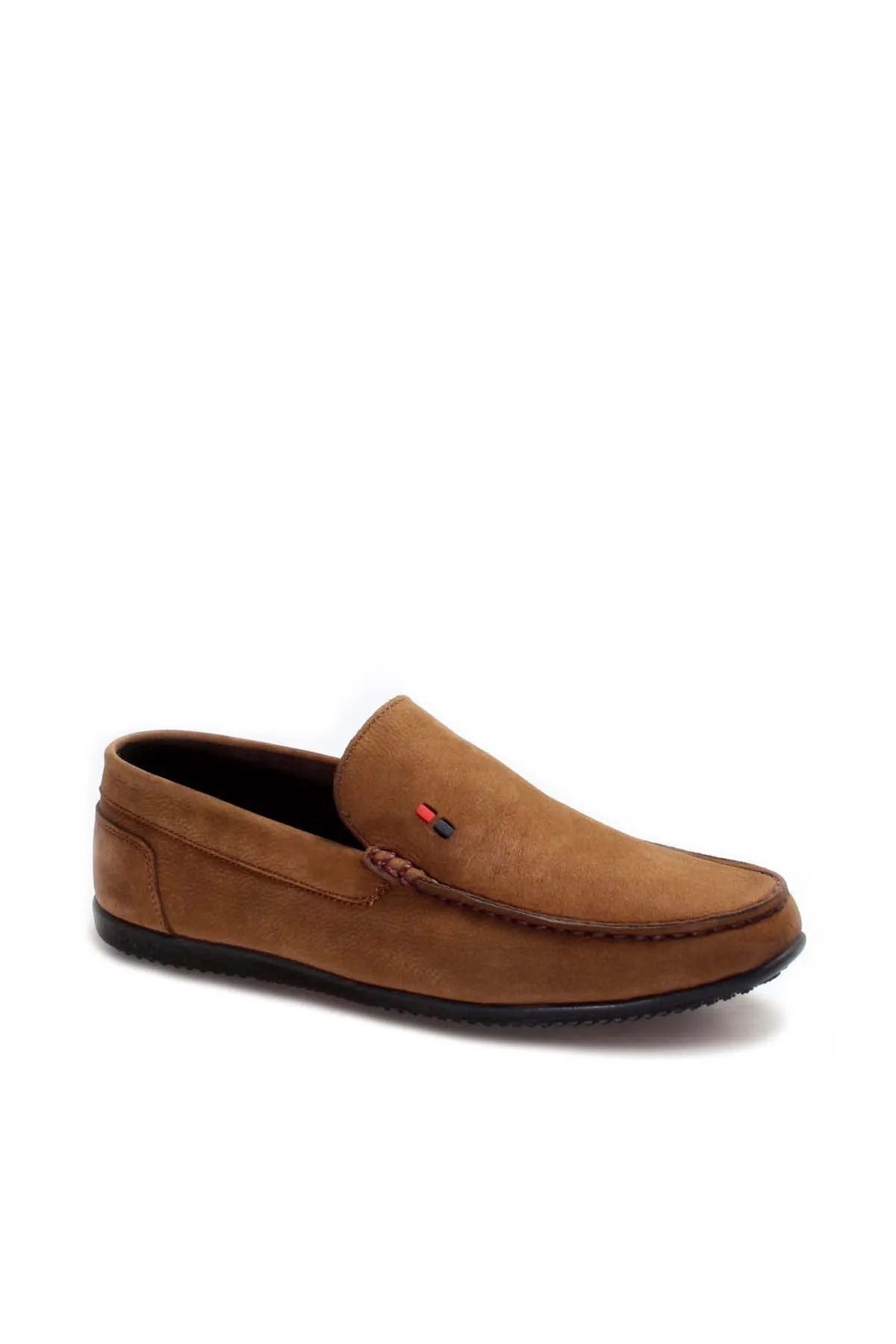 FST Genuine Leather Orthopedic Men's Casual Shoes 815MA1502 Tobacco Nubuck - Dinslaken