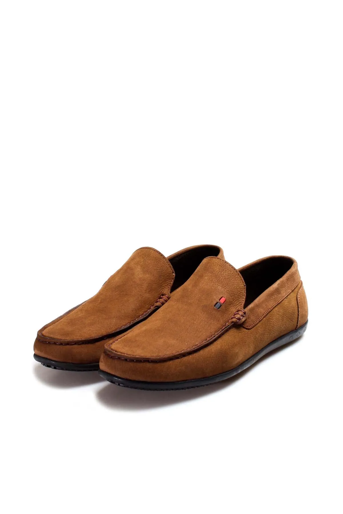 FST Genuine Leather Orthopedic Men's Casual Shoes 815MA1502 Tobacco Nubuck - Dinslaken