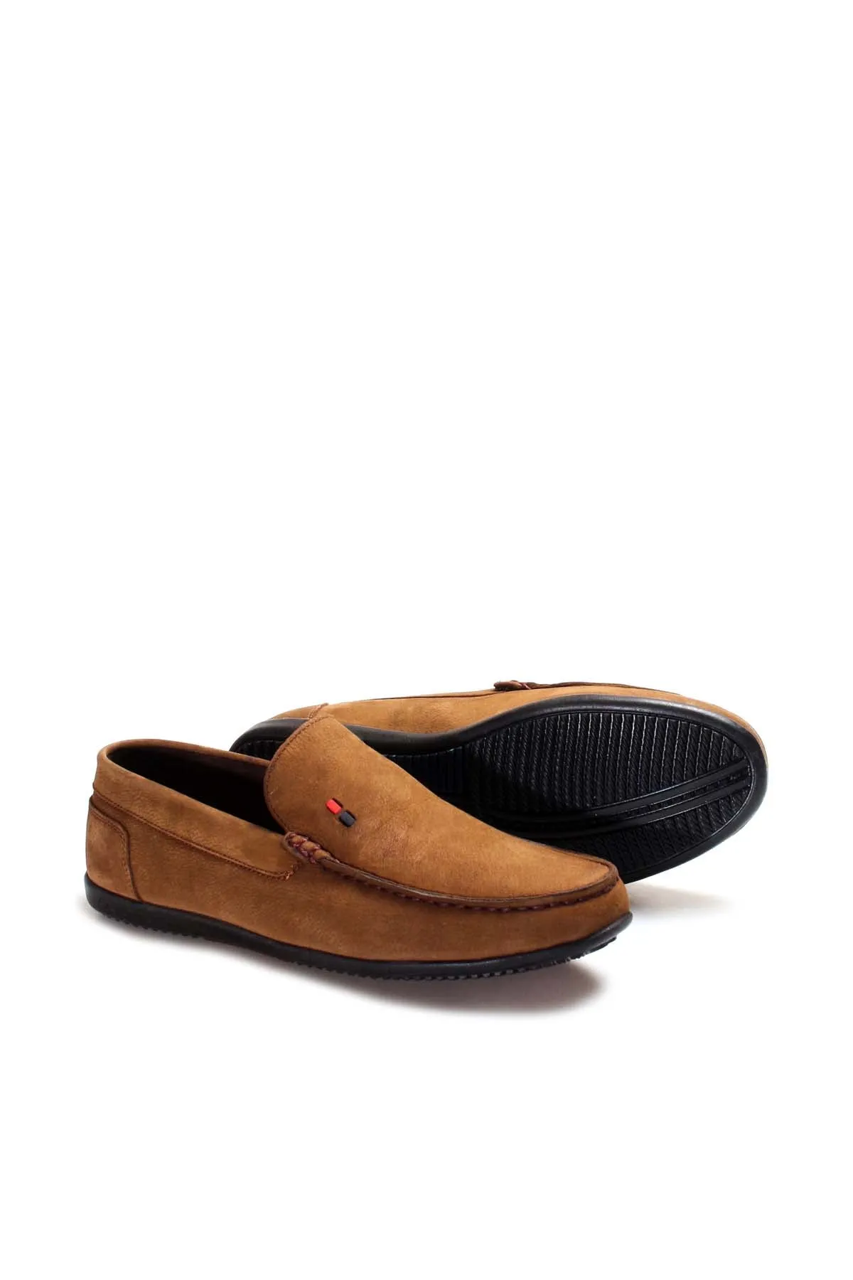 FST Genuine Leather Orthopedic Men's Casual Shoes 815MA1502 Tobacco Nubuck - Dinslaken