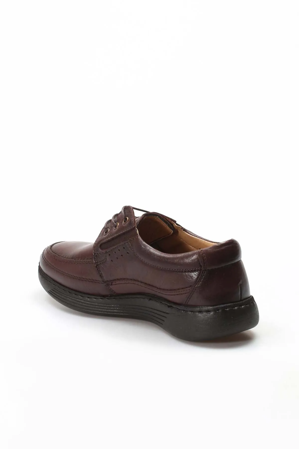 FST Genuine Leather Orthopedic Men's Casual Shoes 951MA203 Brown - Odesa