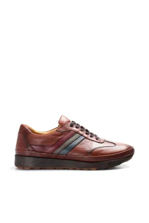 FST Genuine Leather Orthopedic Men's Sports Shoes 662MA1001 Brown - Gillingham