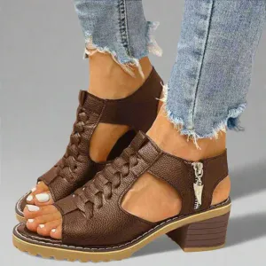 Gertrud | Premium Comfort Orthopedic Sandals with Enhanced Heel Support