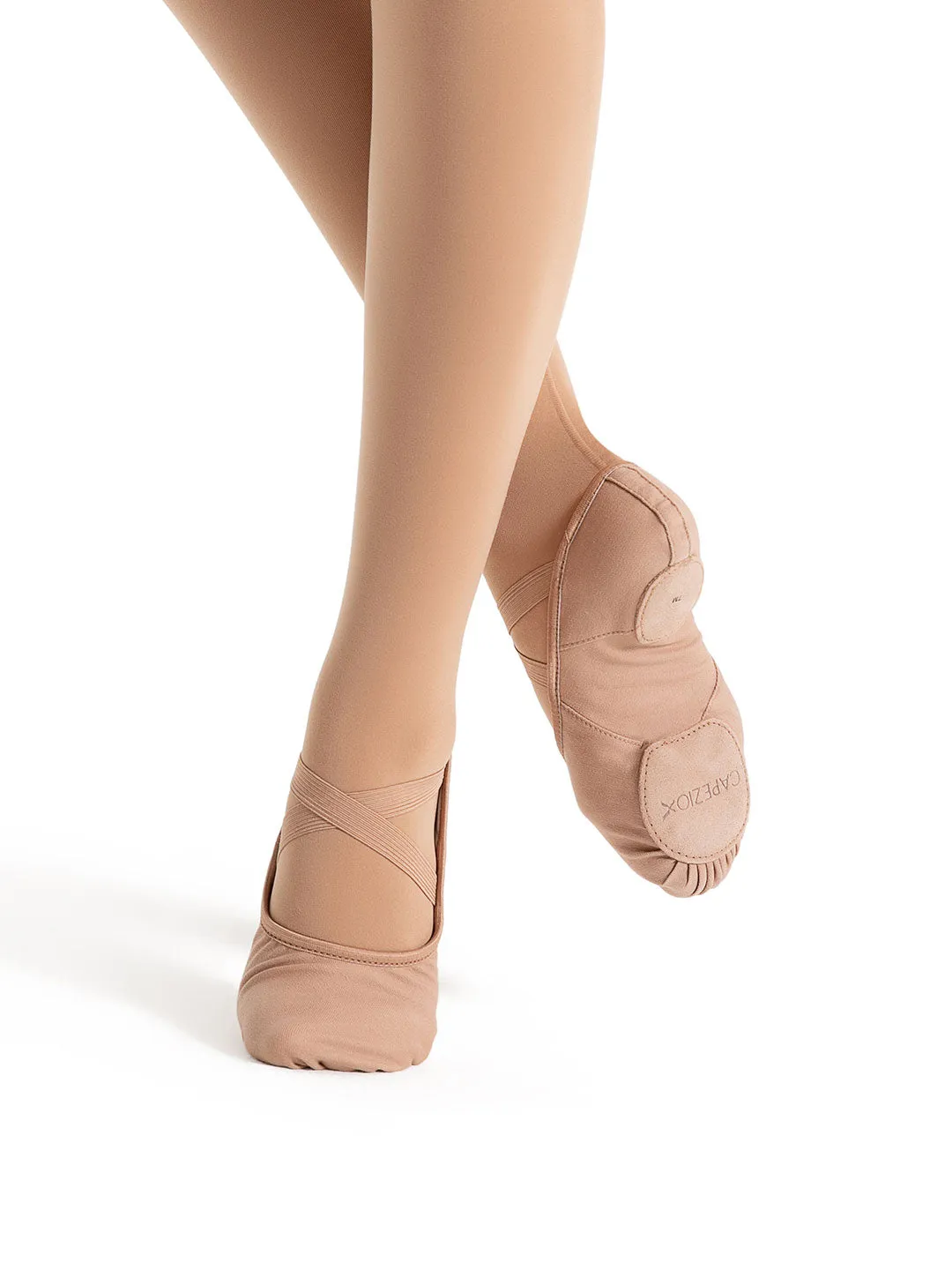 Hanami Canvas Ballet Shoe - Light Suntan