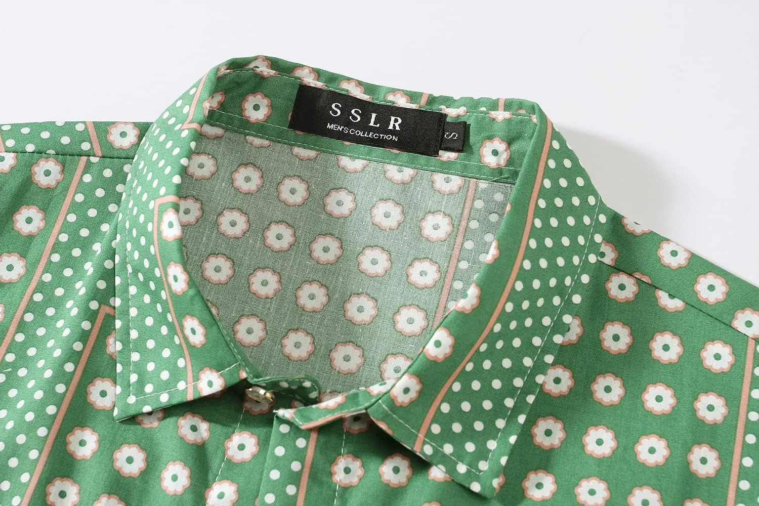Hawaiian Shirt for Men, Beach Shirts for Men, Tropical Shirts Short Sleeve Floral Casual Button Down