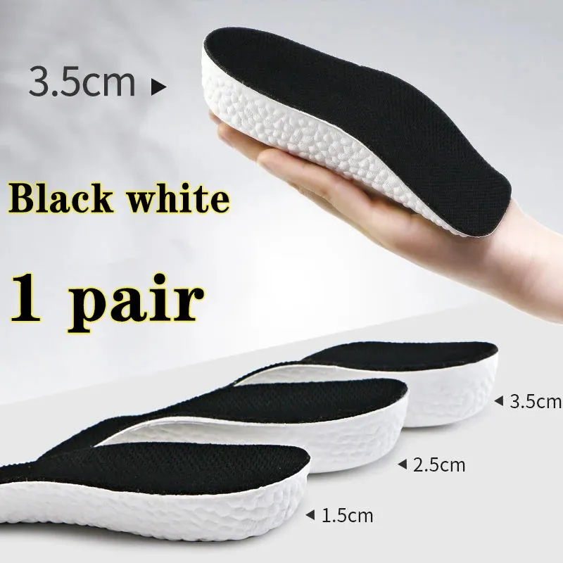 Height Increase Orthopedic Insoles - Memory Foam Heel Lift for Men & Women