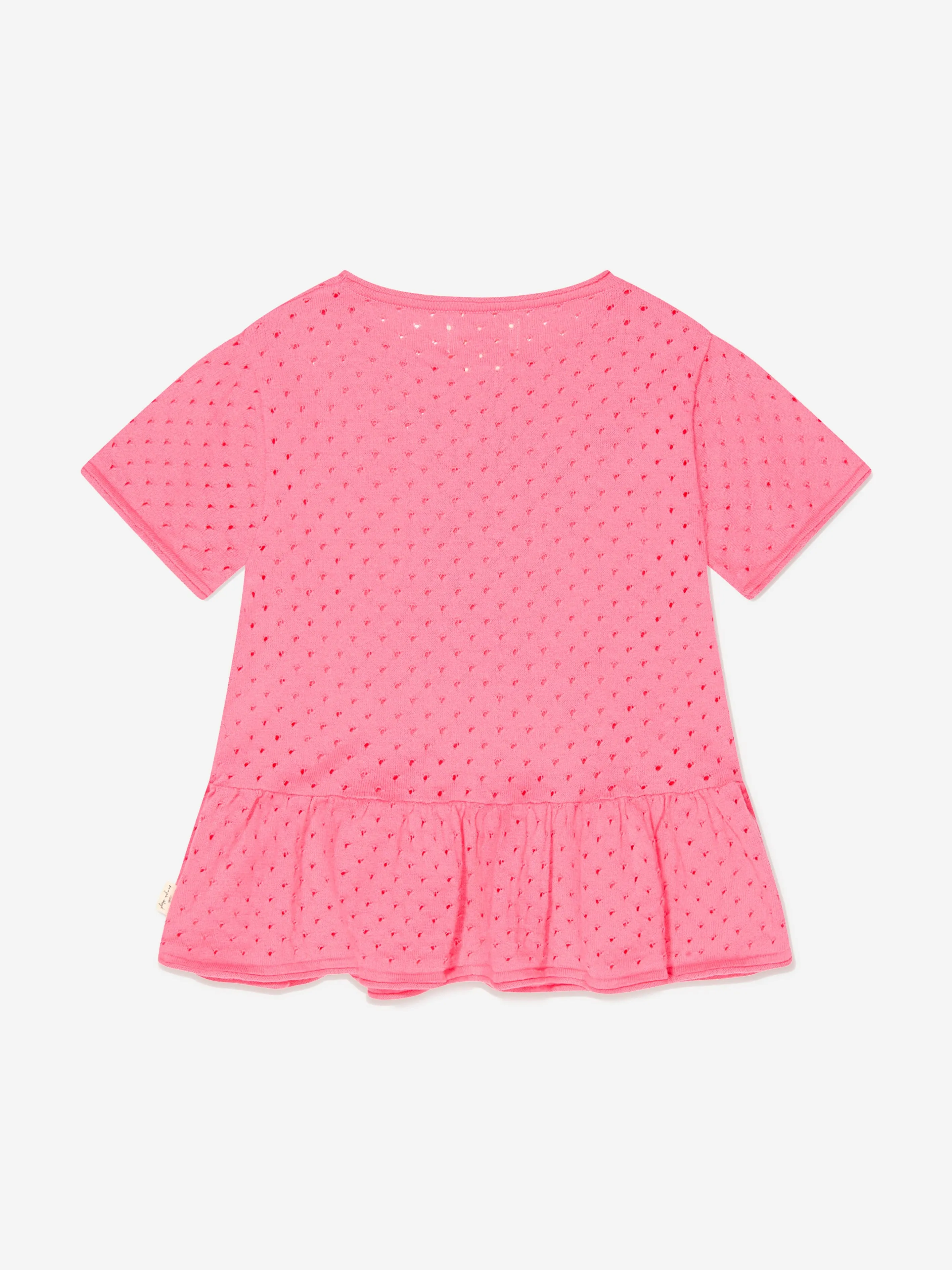 Konges Slojd Girls Organic Cotton Frilly T-Shirt