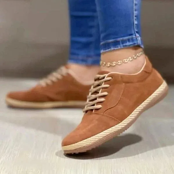 Leonie Orthopedic Elegance Flat Sneakers/Shoes