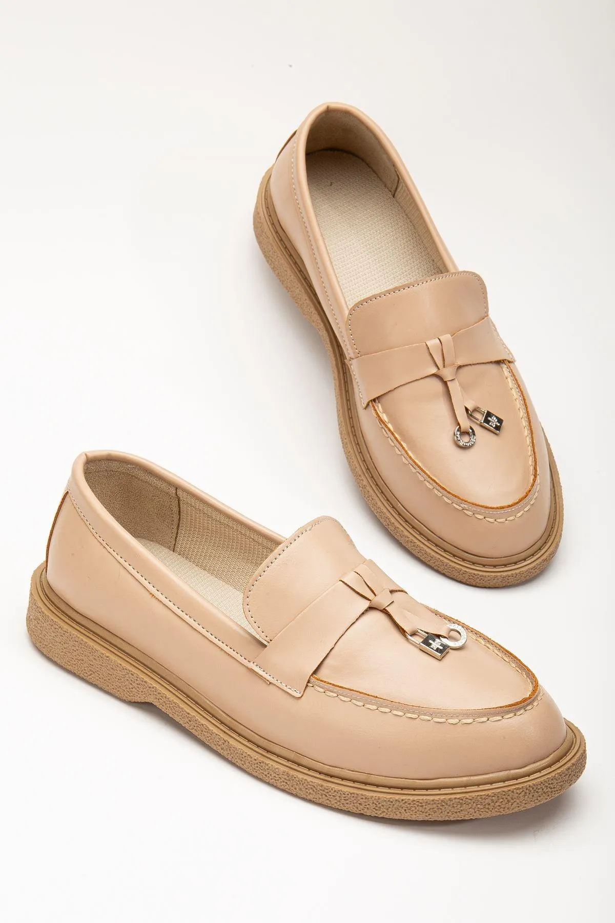 Luigi Nude Skin Women's Orthopedic Ballerinas