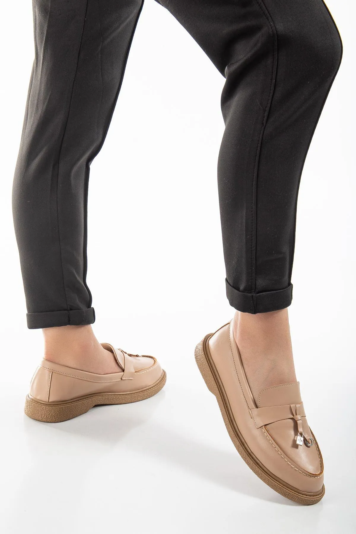 Luigi Nude Skin Women's Orthopedic Ballerinas