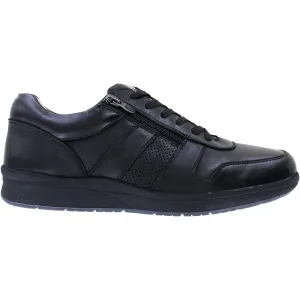 Men's Hoopoe Lois Black Leather