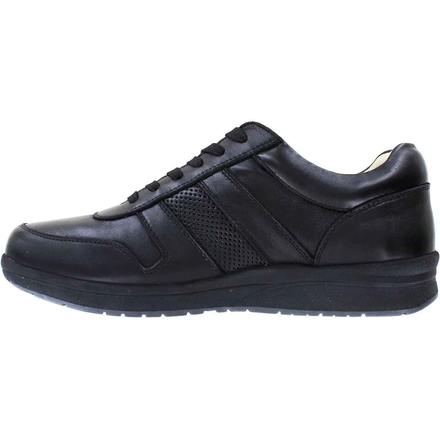 Men's Hoopoe Lois Black Leather