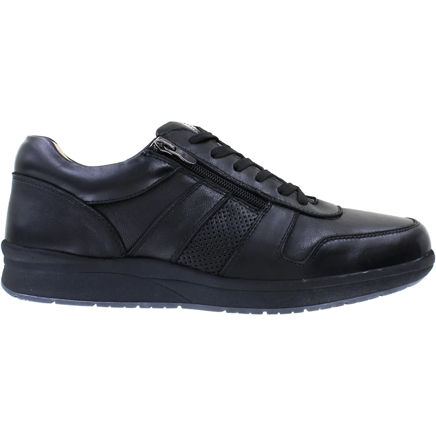 Men's Hoopoe Lois Black Leather