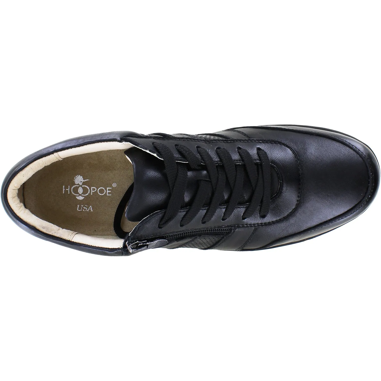 Men's Hoopoe Lois Black Leather