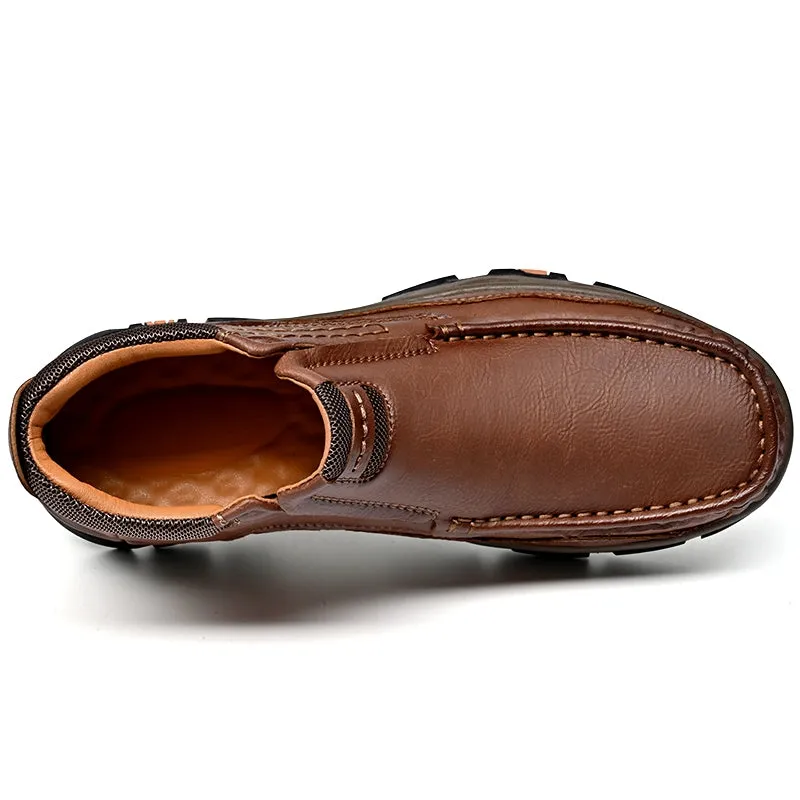 Mitchell Shoes Men's Casual Slip-On High Top Orthopedic Boots