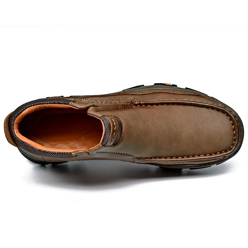 Mitchell Shoes Men's Casual Slip-On High Top Orthopedic Boots