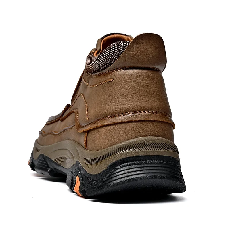 Mitchell Shoes Men's Casual Slip-On High Top Orthopedic Boots