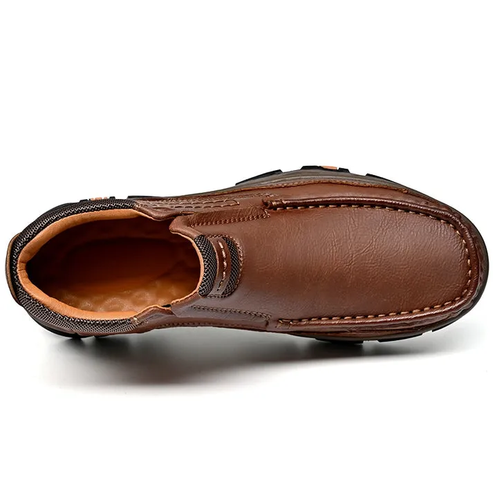Mitchell Shoes Men's Casual Slip-On High Top Orthopedic Boots