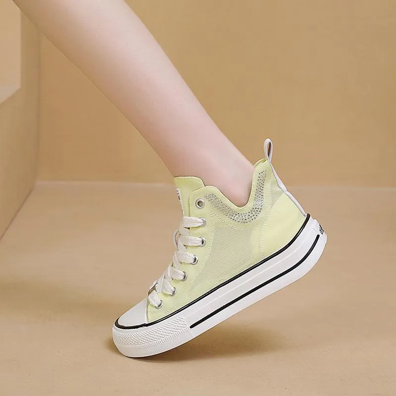 New High Top Casual Canvas Shoes