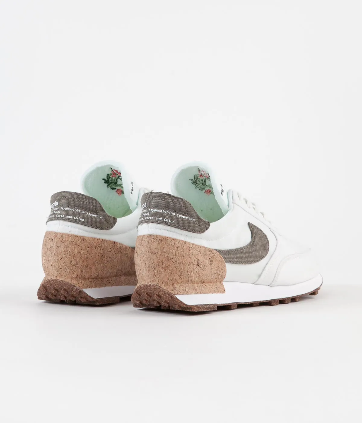 Nike Daybreak Type Shoes - White / Galactic Jade - White - Volt