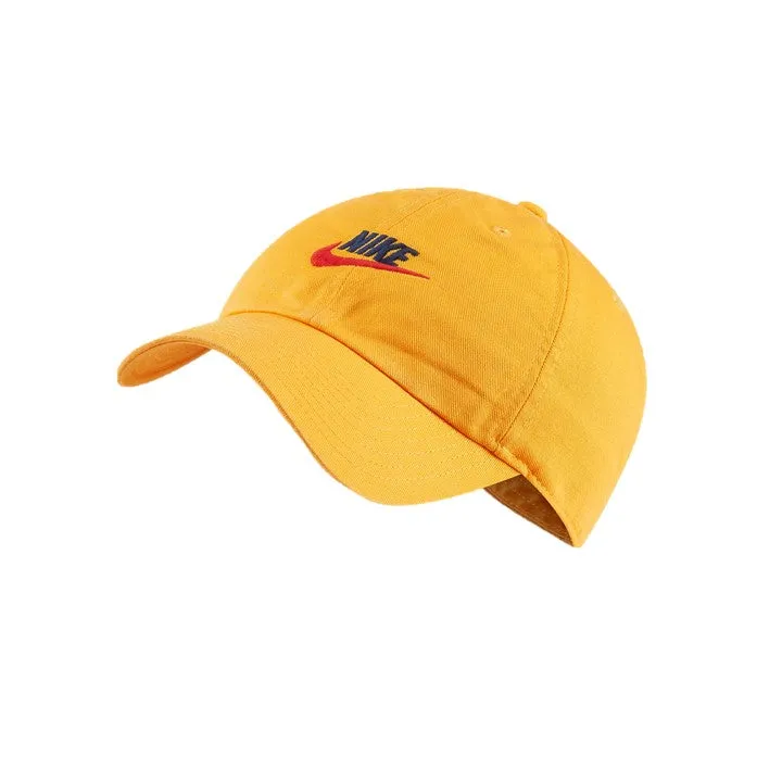 Nike Sportswear Heritage86 Futura Washed Cap Yellow