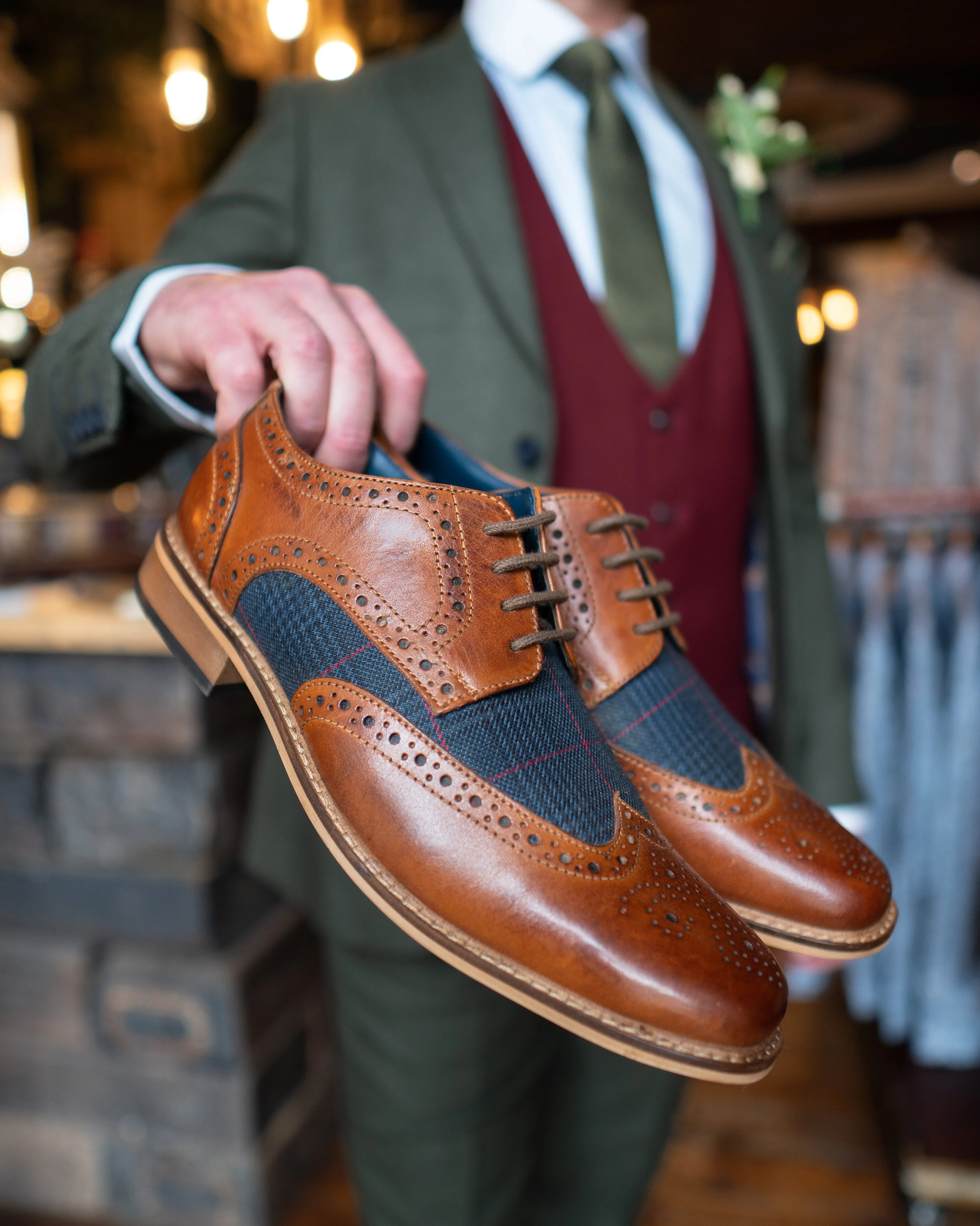 Olive and Wine Mix and Match Formal Look